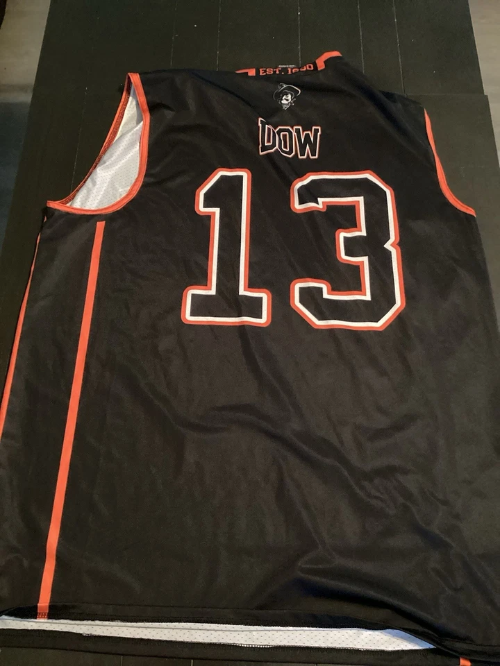 Camiseta deportiva de baloncesto ligera GameDay Greats #1 negra de los Oklahoma State Cowboys Foto 4 de 4