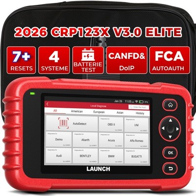 2026 Launch CRP123X V3 Profi KFZ Diagnosegerät OBD2 Scanner Fehler Auslesegerät