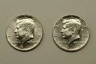 1972 P & D Uncirculated Kennedy Half Dollars, Free Shipping