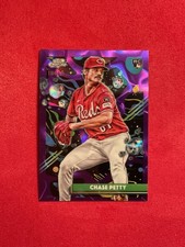 2025 Topps Cosmic Chrome☄️Chase Petty-Reds RC Purple Nebula #106/150🔥