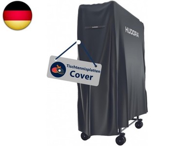 HUDORA Tischtennisplatten Abdeckung in 187x72x156 cm - PU-beschichtete