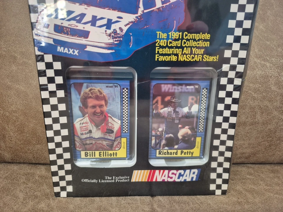 COMPLETE SEALED NEW IN BOX 1991 MAXX RACE CARDS 240 CARD SET DALE EARNHARDT - Image 2 of 4