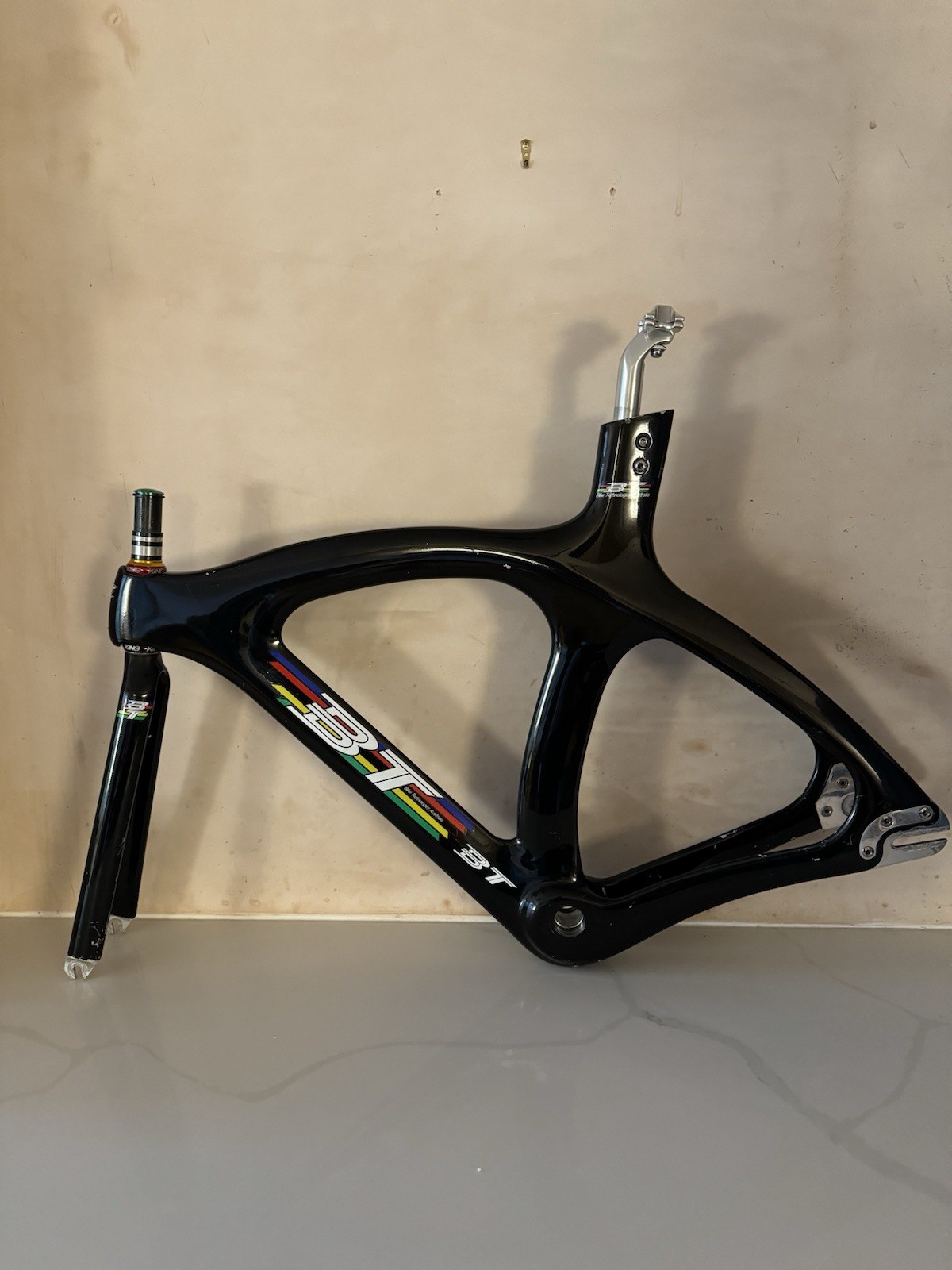 Bike Technologies Australia Cyclone Track Frame. Full Carbon. Very Rare.
