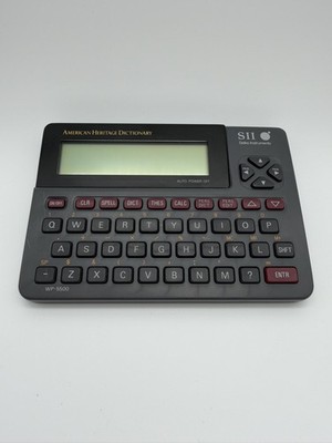 Seiko Instruments Electronic American Heritage Dictionary SII WP-5501 Working