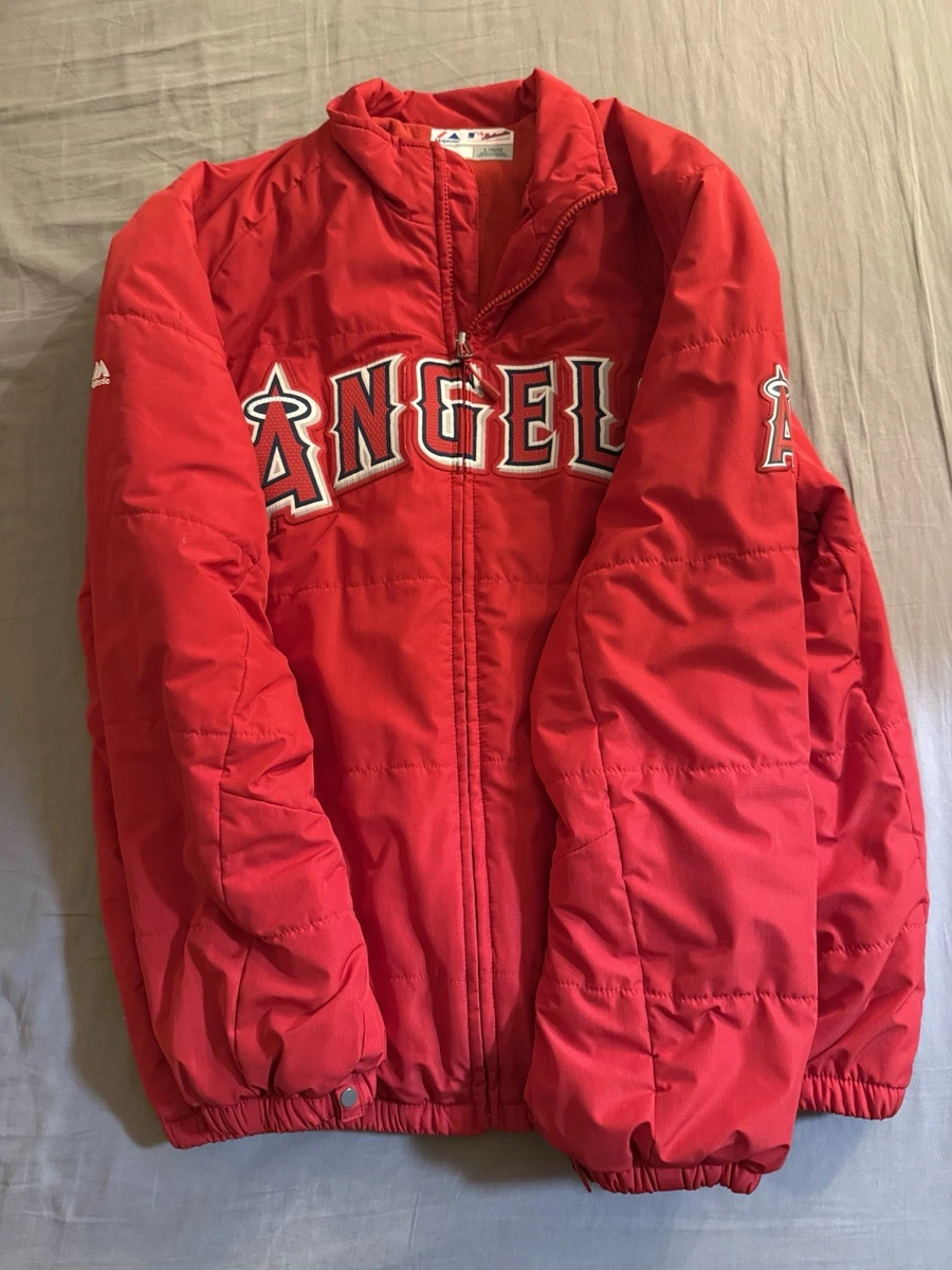 エンジェルス マジェスティク　MLB ジャケット $130 6X Big New Jacket Base Therma Phillies Philadelphia Majestic ウェア