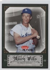 2006 Fleer Greats of the Game Maury Wills #65 4k8
