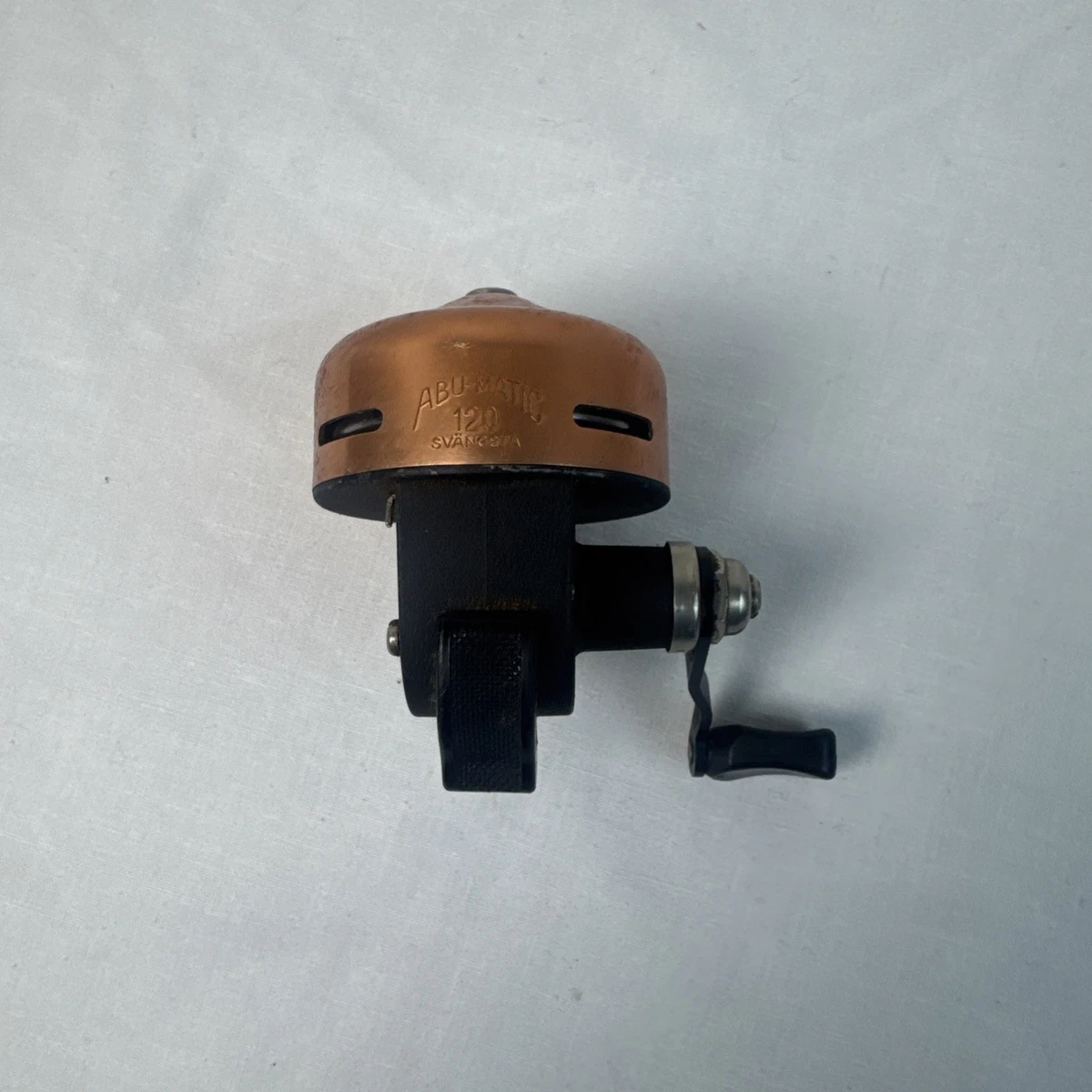 Vintage Garcia ABU-MATIC 120 SVÄNGSTA Spincast Fishing Reel Made In