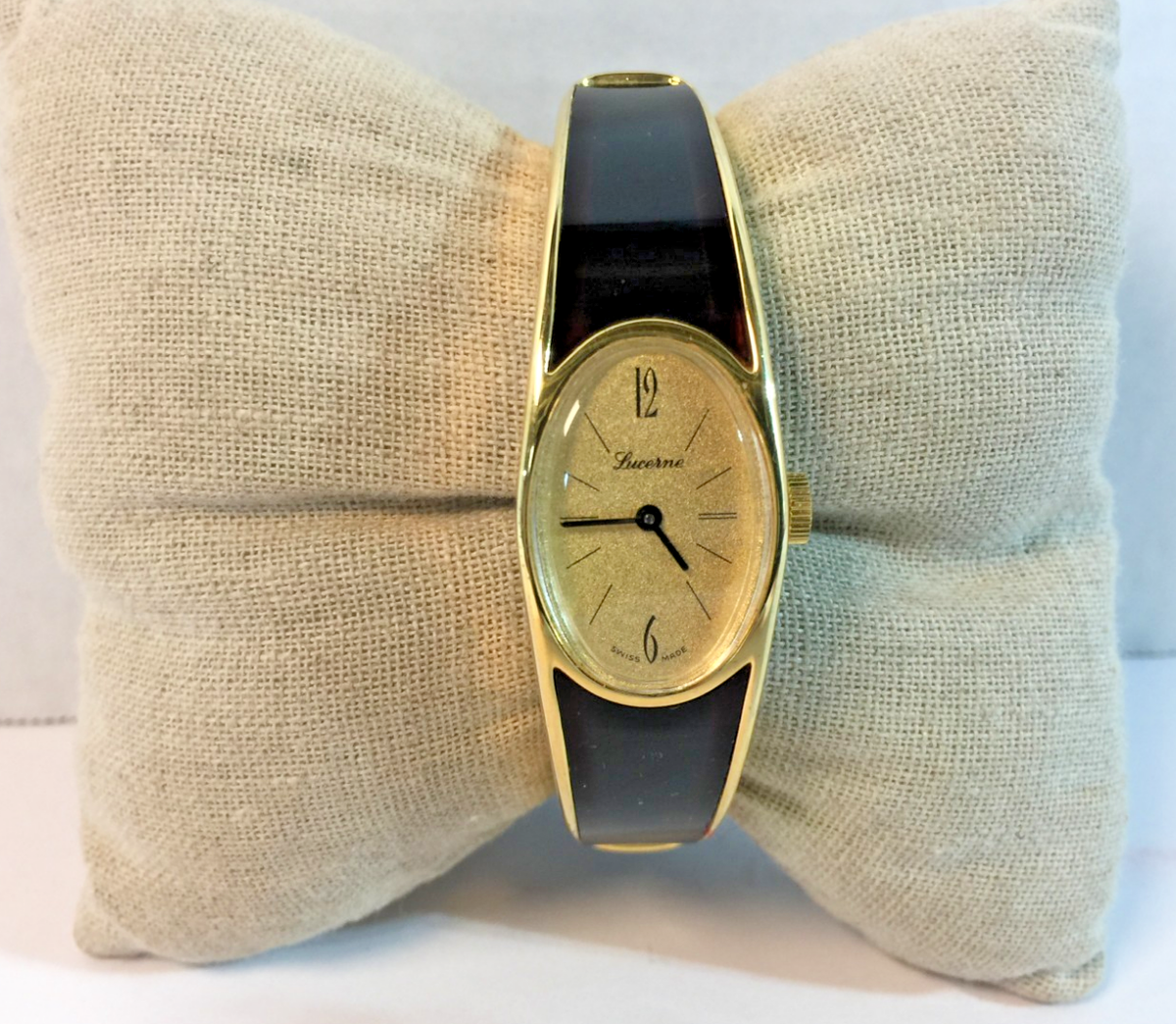 VTG Lucerne Swiss Hand Winding Mechanical Women Watch Gold  display picture 3