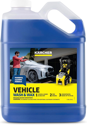 #ad Vehicle Wash and Wax Pressure Washer Detergent Cleans Cars Bikes Trucks Boa $31.99