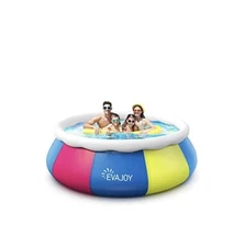Swimming Pool EVAJOY 10ft ×30in Above Ground Pool Easy Set Blow Up Pool Kiddi...