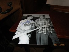 Jackie Brandt Baltimore Orioles Signed 8X10 Baseball Photo w/ Mel Allen ?