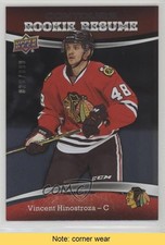 2015 Upper Deck Contours Rookie Resume 28/399 Vincent Hinostroza #RR-12 READ f0v