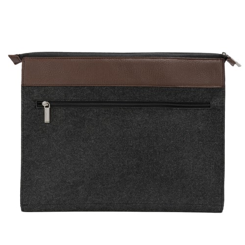 For iPad 9.7 / iPad Pro 11 Brown Faux Leather Tablet Sleeve Case Laptop Handbag - Picture 6 of 6