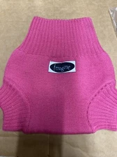 imagine baby product merino wool knit diaper cover Medium  Raspberry Baby