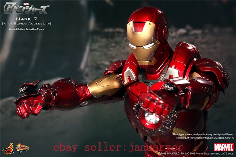 アイアンマンマークⅦ 1/6フィギュア MMS185 Perfect Hot toys Mms185 1/6 Avengers Iron Man Mk7 Tony Action