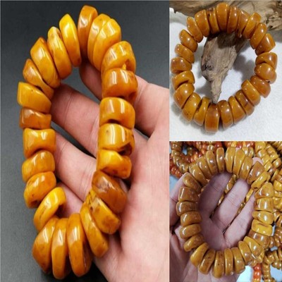 Tibet beeswax bronze Abacus beads Bracelets Crafted Artisan Classic Men