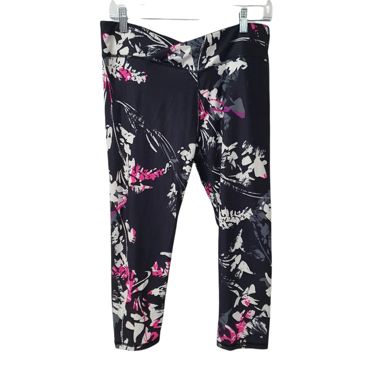 Fabletics Winn Printed Powerhold Capri Leggings Women's Size