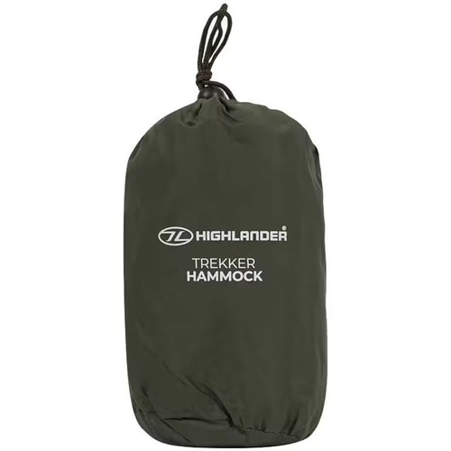 Hamaca Ligera Highlander Exterior Trekker Exterior Camping Senderismo Oliva - Imagen 2 de 3