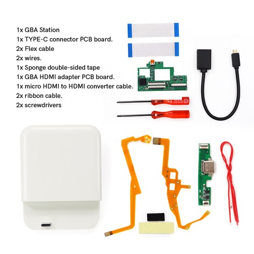 GBA Type-c Dock For GameBoy Advance IPS V2 LCD Module Play on TV - Picture 15 of 15