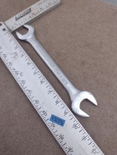Vintage USA ProAmerica 7/8" x 15/16" Double Open End Wrench Chrome SAE Standard 