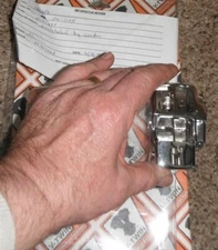 Handlebar Control Switch Housing Kit Chrome for Harley Davidson by V-Twin right