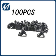 100x Bumper Clips Retainer for TOYOTA LEXUS Plastic Rivets Fastener Fender Push