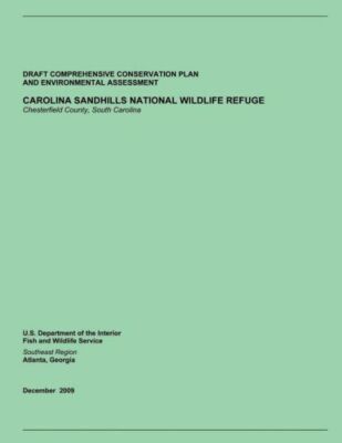 Draft Comprehensive Conservation Plan And Environmental Assessment: Carolin...