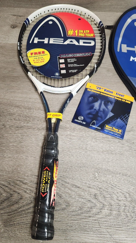 Head Magnesium 2000 xl Xtralong Tennis Racquet with Bonus Instructional Lessons - Picture 2 of 6