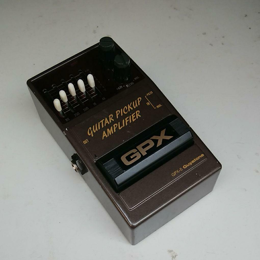 Used! Guyatone GPX-5 Acoustic Guitar Pickup Amplifier Effects