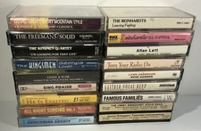 Lot of 18 Vintage Christian Gospel Faith Music Cassette Tapes