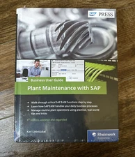 Karl Liebstückel Plant Maintenance with SAP: BusinessUser Guide (Hardback)Sealed