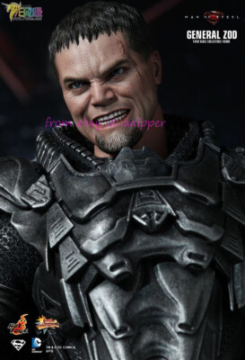 Perfect Hot Toys Mms216 1/6 Man Of Steel General Zod Action Figure