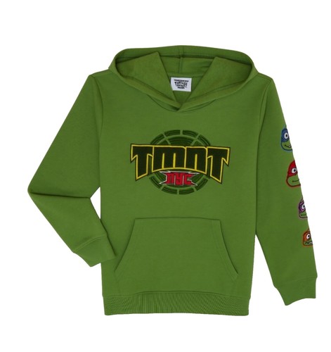 Teenage Mutant Ninja Turtles Sweat à capuche zippé vert pour