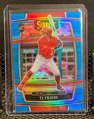 TJ Friedl  (RC) 2022 Select Light Blue Prizm  #'d/149- Reds