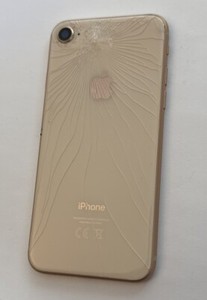Original Apple iPhone 8 Gehäuse Rahmen Glasbruch Für Refurbisch Gold