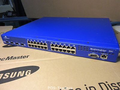 Worldwide Packets Lightning Edge 311 Network Switch LE-311 4150001001 1X PSU