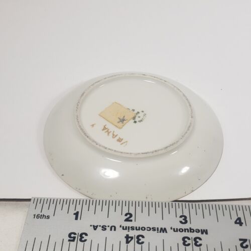 Vintage Richard Ginori Demiasse Tasse Untertasse Italy Blumen Tee Veana - Bild 18 von 22