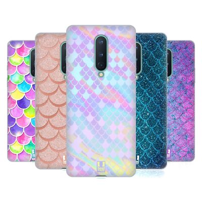HEAD CASE DESIGNS MEERJUNGFRAU SKALEN GEL HANDYHÜLLE FÜR GOOGLE ONEPLUS HANDYS