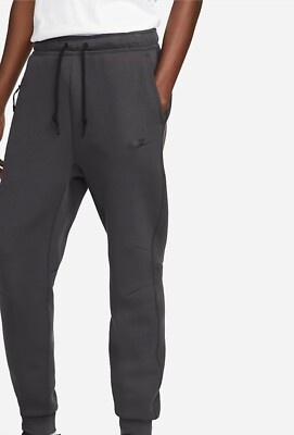 nike tall tech fleece joggers in black