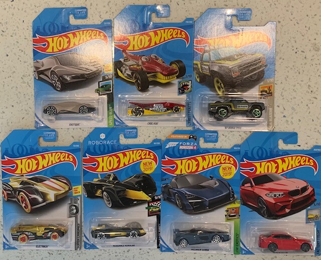 Lot of 7 Hot Wheels Vehicles Cars NEW | eBay