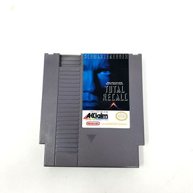Juego Total Recall Schwarzenegger Nintendo NES probado