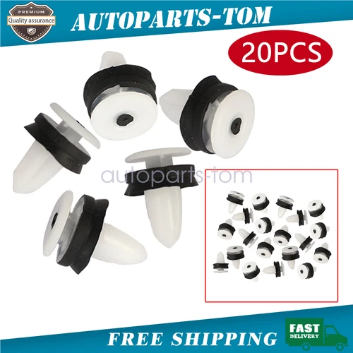 20pcs Door Trim Panel Clip Fastener Retainer Molding Clip For Ford Land Rover