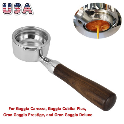 58mm For Gaggia Nake Portafilter Espresso Coffee Bottomless Filter Barista Tool