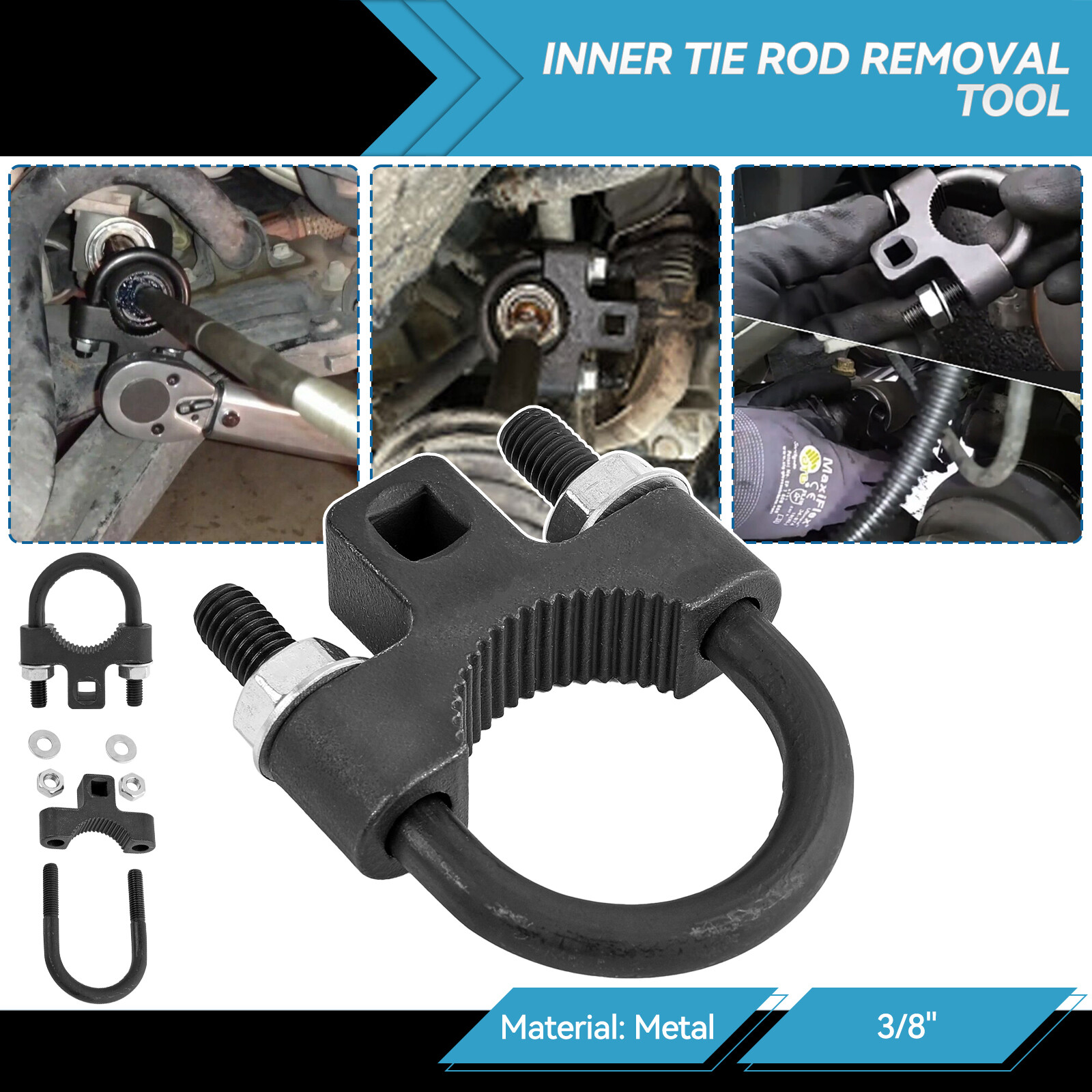 Inner Tie Rod Tool Removal Remover 3 /8