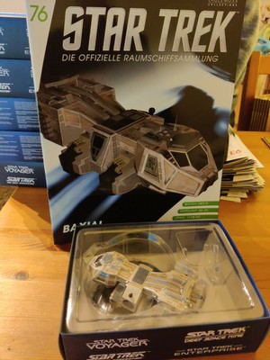 STAR TREK EAGLEMOSS STARSHIP COLLECTION VOYAGER NEELIX`s BAXIAL AUSGABE #76