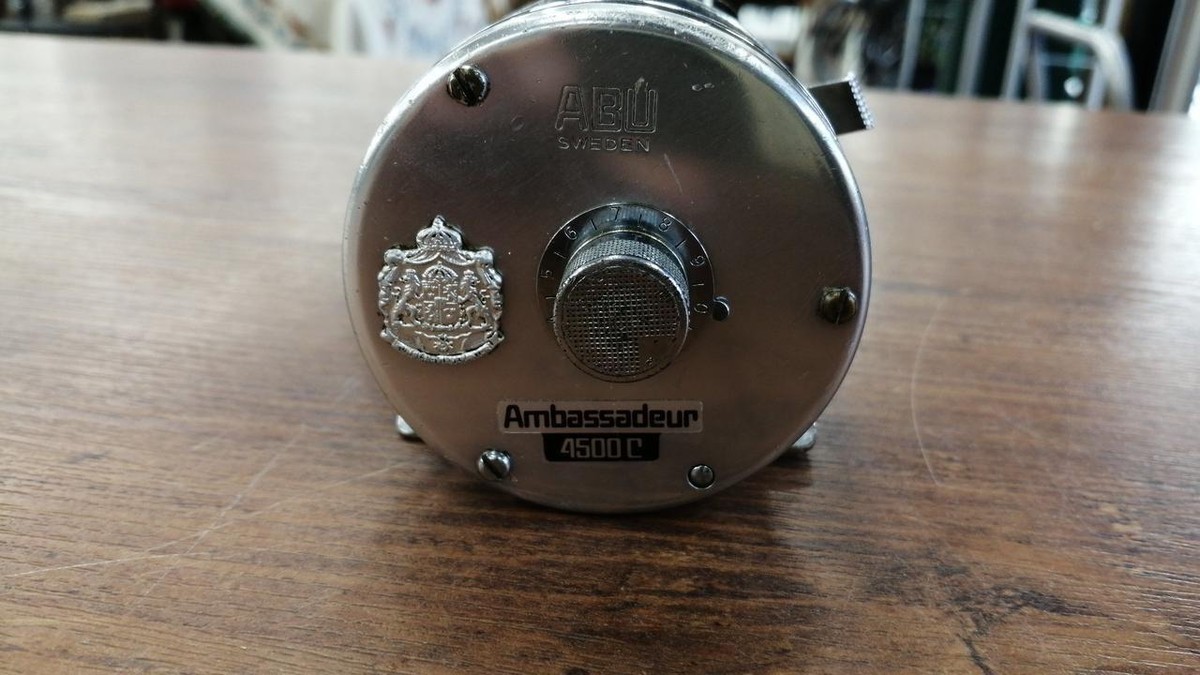 Abu Garcia 77 AMBASSADEUR 4500C Bait Reel USED B | eBay