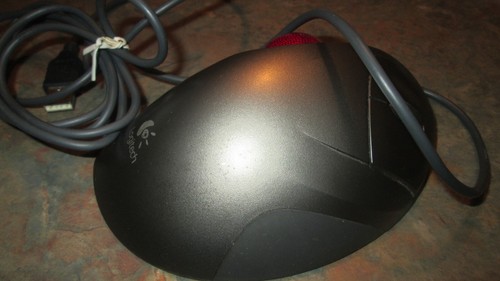Mouse de rueda Logitech TrackMan USB óptico trackball mouse T-BB18 - Imagen 4 de 7