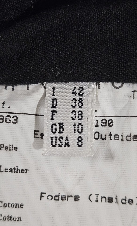 John Richmond Leather Trousers Size 10 Used Soft Leather House