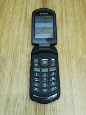 Kyocera DuraXTP E4281 Black 3G Sprint Flip Phone Pre-Owned in Original Box