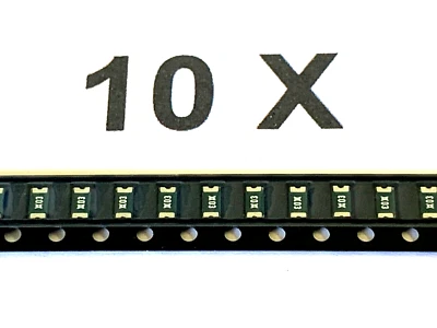NANOSMDC035F-2, Rückstellbare,SMD Sicherung, 350mA,16V, 1206,Sicherung, 10 Stück - Bild 1 von 4